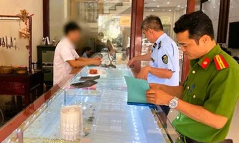 Xử phạt nhiều cơ sở kinh doanh vàng bạc không rõ nguồn gốc
