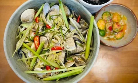 Cách làm nghêu hấp sả ngon, chuẩn vị như ngoài hàng