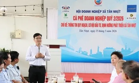 Xã cửa ngõ TPHCM cà phê cùng doanh nghiệp, mở hướng thu hút đầu tư