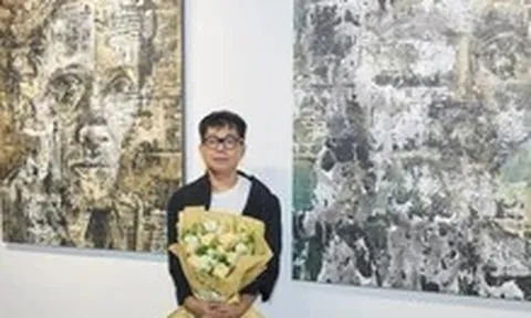 Hai tuần đắm đuối vẽ chân dung Bùi Xuân Phái của họa sĩ Thái Lan Vichit Nongnual