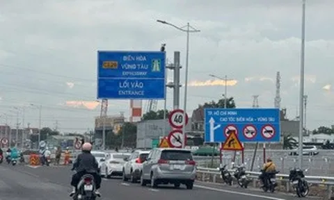 Tuyến cao tốc Biên Hòa - Vũng Tàu chính thức thông xe