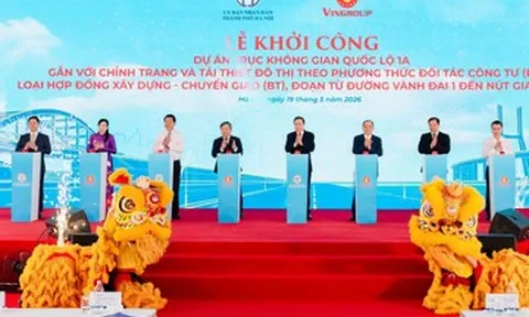 Hà Nội khởi công trục không gian Quốc lộ 1A gần 162.000 tỷ đồng