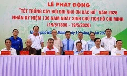 TPHCM phát động Tết trồng cây "Đời đời nhớ ơn Bác Hồ"