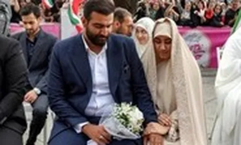 Iran tổ chức lễ cưới tập thể cho hơn 100 cặp đôi 'sẵn sàng hy sinh vì đất nước'