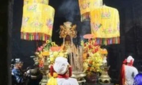 Đề nghị công nhận tín ngưỡng thờ Mẫu Thiên Y A Na là di sản quốc gia