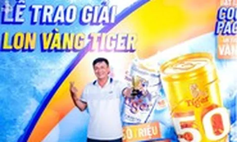 Tiger Crystal lan tỏa mùa hè sảng khoái với nhiều khách hàng trúng thưởng