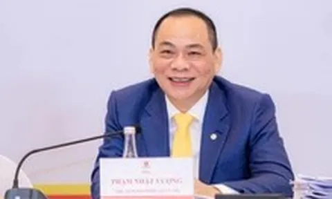 Ông Phạm Nhật Vượng cùng 3 tỉ phú USD mở công ty vốn gần 80.000 tỉ đồng, vượt Vingroup