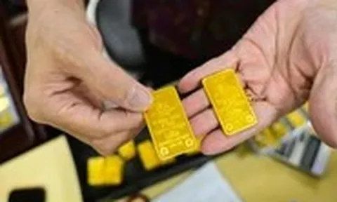 Giá vàng miếng SJC về mức thấp nhất trong nhiều tháng
