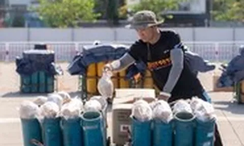 Cận cảnh dàn pháo khủng Lễ hội pháo hoa quốc tế Đà Nẵng trước giờ khai hỏa tối 30-5