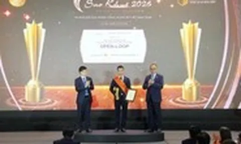 SACOMBANK nhận giải thưởng Sao Khuê 2026
