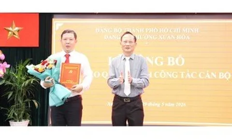 TPHCM: Phường Xuân Hòa kiện toàn nhân sự, tri ân lực lượng người hoạt động không chuyên trách