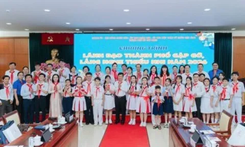 Lãnh đạo TPHCM gặp gỡ, lắng nghe thiếu nhi