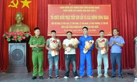 Xin lỗi công khai 4 người bị truy tố oan sau 13 năm