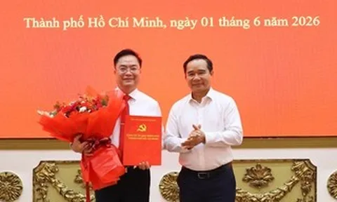 Ông Hoàng Vũ Thảnh được chỉ định giữ chức Bí thư Đảng ủy Sở Tài chính