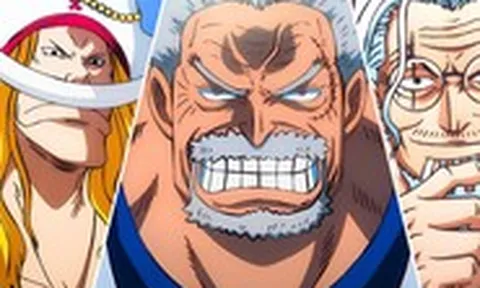 Râu Trắng, Garp và những huyền thoại One Piece không còn ở phong độ đỉnh cao