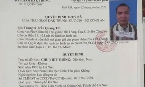 Phạm nhân trốn khỏi bệnh viện, công an phát lệnh truy nã