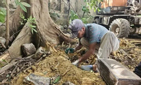 Phát hiện gần 40 bộ hài cốt khi mở rộng đường
