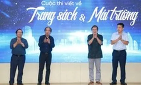 Phát động cuộc thi viết về trang sách và mái trường, giải đặc biệt 100 triệu đồng
