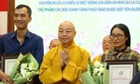 Phóng viên báo Tuổi Trẻ giành giải báo chí Phật giáo toàn quốc năm 2025