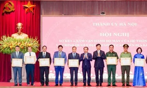 Hà Nội tiếp tục tiên phong trong xây dựng chính quyền địa phương 2 cấp