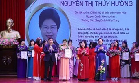 Tôn vinh 162 nữ trí thức Việt Nam tiêu biểu