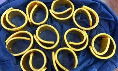Công an triệt phá đường dây buôn lậu 200kg vàng từ Campuchia
