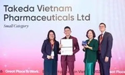 Takeda Việt Nam vào bảng xếp hạng nơi làm việc tốt nhất Việt Nam 2026