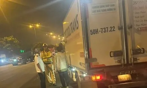 TPHCM: Phát hiện hai xe tải đông lạnh vi phạm trên Quốc lộ 1A