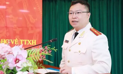 Thiếu tá Nguyễn Quốc Huy làm Giám đốc Trung tâm Dữ liệu quốc gia về dân cư