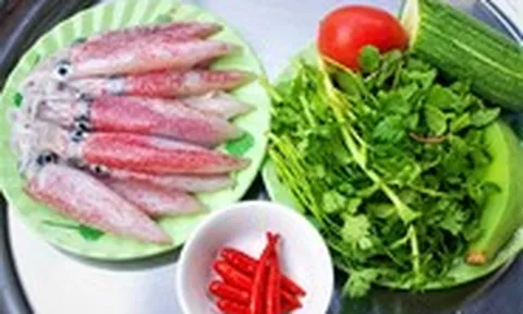 Ngon như mực cơm tươi xứ Quảng
