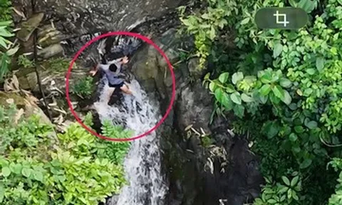 8 giờ vây ráp nghi phạm giết bé trai, cảnh sát dùng flycam truy vết trong rừng