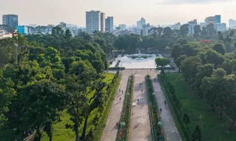 Dấu tích nghĩa trang dưới lòng công viên Lê Thị Riêng, Lê Văn Tám ở TPHCM