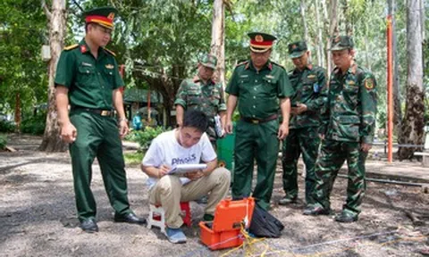 Quân đội bắt đầu dùng ‘mắt thần’ tìm hố chôn tập thể ở công viên Lê Thị Riêng