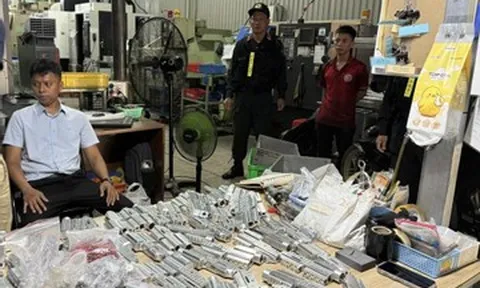 Triệt phá ‘công xưởng’ chế tạo vũ khí quân dụng núp bóng doanh nghiệp cơ khí