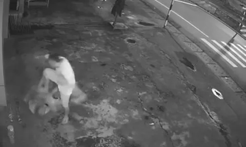 Truy tìm thanh niên giữa đêm hành hung cụ ông bán vé số nằm trên vỉa hè quốc lộ