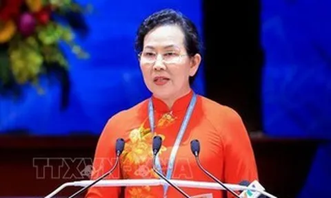 Bà Lê Thị Thủy tái đắc cử Chủ tịch Hội LHPN Việt Nam khóa XIV