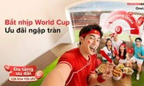 Săn trọn niềm vui World Cup 2026 từ mọi khoản chi tiêu với Techcombank OneU