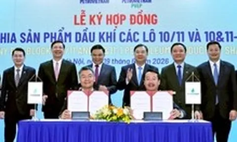 Ký loạt hợp đồng dầu khí tại các lô, mỏ Sư Tử Trắng cung ứng khí cho Đông Nam Bộ