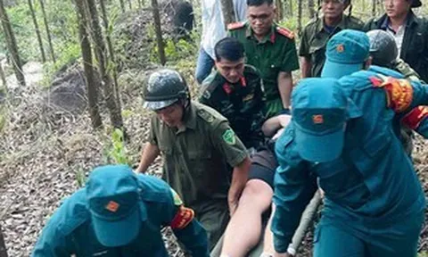 Gãy chân giữa núi hoang, du khách Đức được giải cứu nhờ tin nhắn định vị
