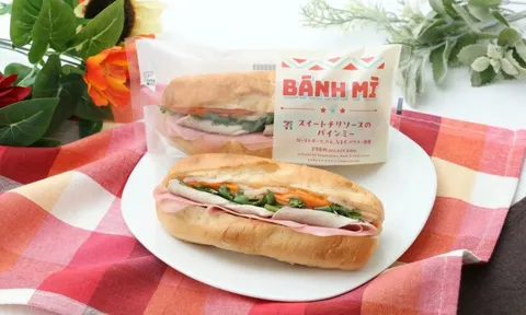 Bánh mì Việt Nam 'đổ bộ' hơn 20.000 cửa hàng tiện lợi khắp Nhật Bản