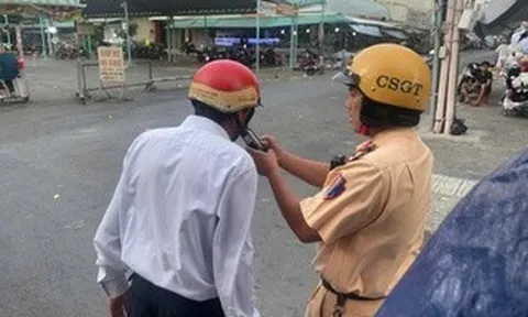 CSGT TPHCM tập trung đo nồng độ cồn ở nơi nhiều nhà hàng, quán ăn,...