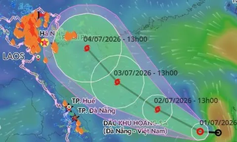 Bão số 1 sắp hình thành, 70% khả năng di chuyển vào vịnh Bắc Bộ