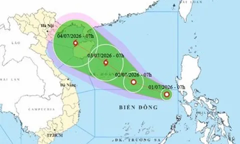 Biển Đông xuất hiện áp thấp nhiệt đới, bão số 1 năm 2026 có thể sắp hình thành