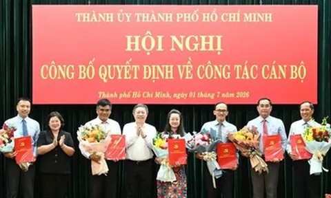 Công bố nhân sự lãnh đạo 3 đơn vị thuộc Cơ quan Báo và Phát thanh - Truyền hình TPHCM
