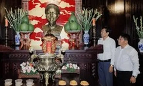 Khánh thành Nhà lưu niệm Nguyễn Đình Chiểu ở quê vợ, nơi ông viết Văn tế nghĩa sĩ Cần Giuộc
