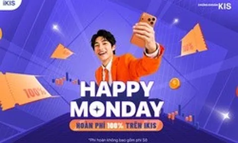 Giao dịch đầu tháng, nhà đầu tư được hoàn 100% phí trên iKIS