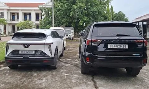Ô tô điện gắn biển số giả trùng xe Ford Everest, ngang nhiên chạy trên quốc lộ