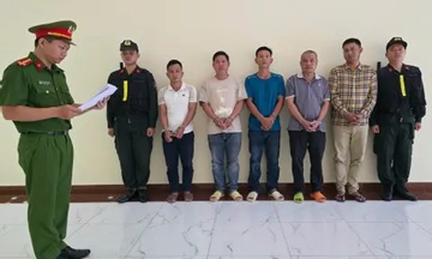 Lén san lấp bằng 800 tấn chất thải, 6 đối tượng bị Công an TPHCM bắt giữ