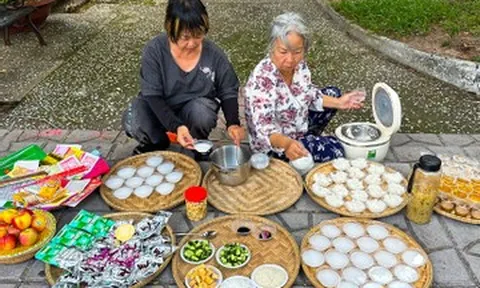 Những mâm cơm tri ân đặc biệt ở công viên Lê Thị Riêng