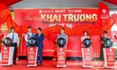 Lotte Mart khai trương siêu thị mới tại Tây Ninh
